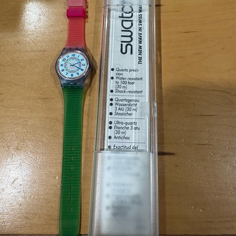 🔥Hot Sale🔥SWATCH STANDARD Lady 1992
LN116 -HIGH HEEL MINT COND.IN BOX W PAPERS